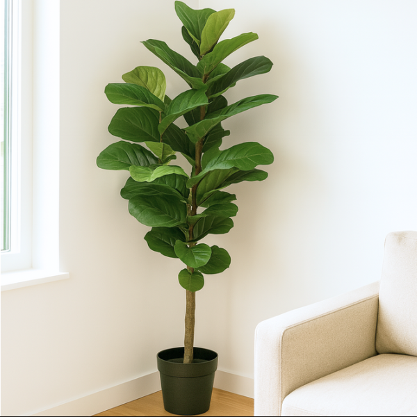 Artificial Real Touch Fiddleleaf Tree 4ft/125cm - A1366