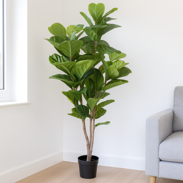Artificial Real Touch Fiddleleaf Tree 5ft/150cm - A1365