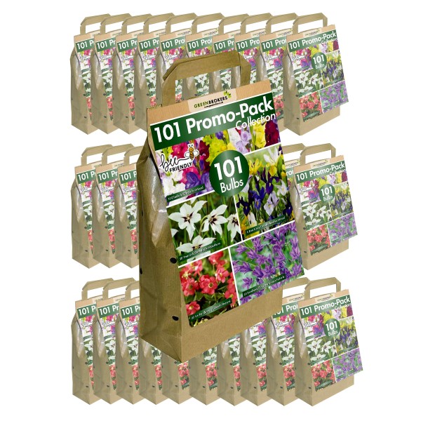 30 Packs 101 Bulbs Promo Pack Collection Summer Flowering Varieties Mixed Colour