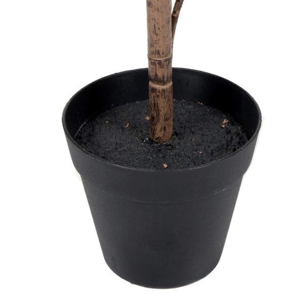 Artificial Real Touch Rubber Tree x 13 leaves 70cm