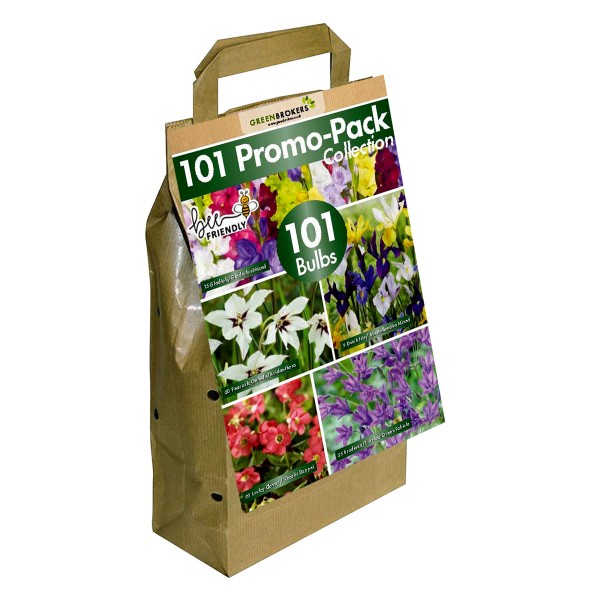 101 Bulbs Promo Pack Collection Summer Flowering Varieties Mixed Colour - GB1305