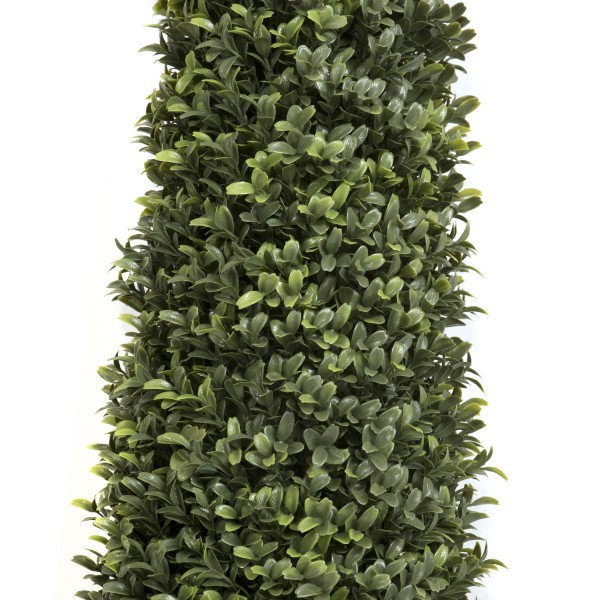 Artificial Boxwood Topiary Cone Shaped Tree 100cm/40in (Set of 2) - GB1299