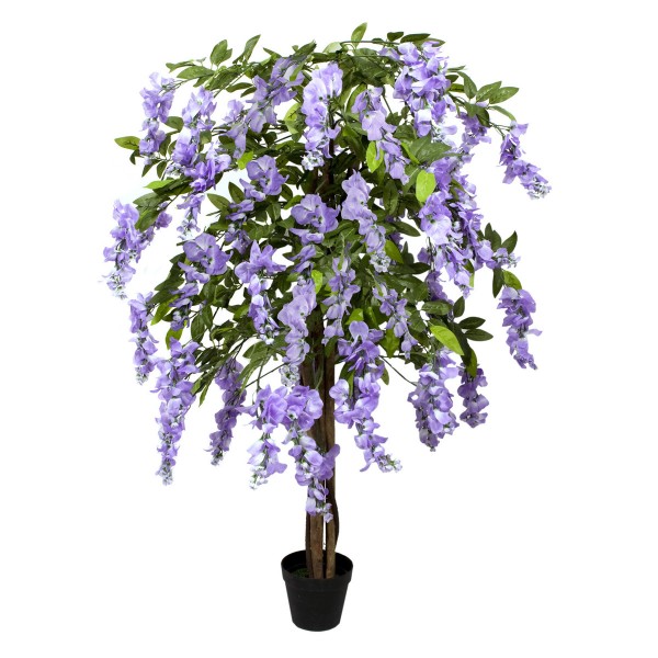 Artificial Lilac Wisteria Tree Potted Plant 150cm/5ft