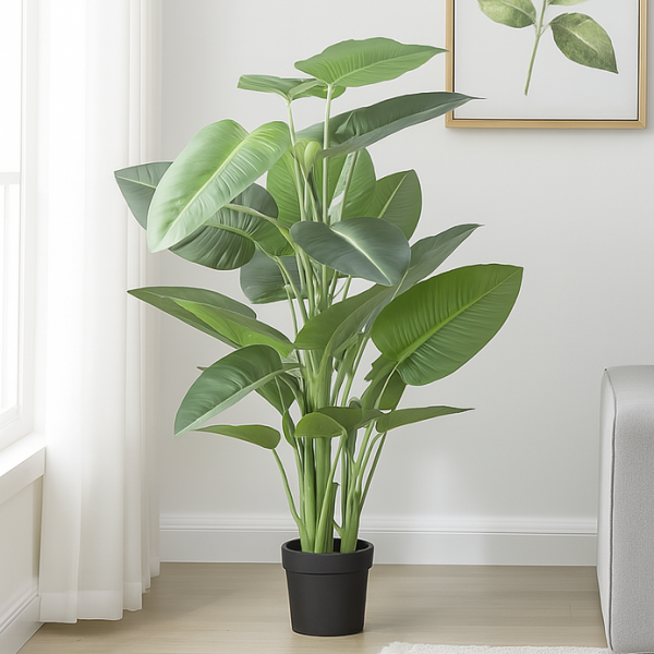Artificial Real Touch Calla Lily Tree in Pot 130cm/4ft - A1130