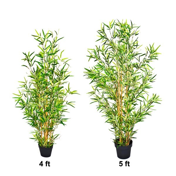 Artificial Bamboo Tree in Pot 130cm/4ft - A1127