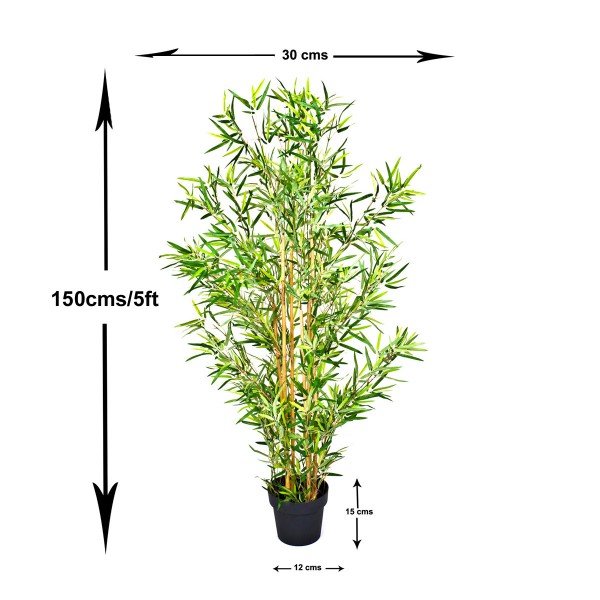 Artificial Bamboo Tree in Pot 150cm/5ft - GB1126