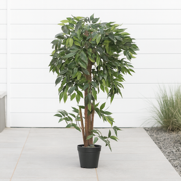 Artificial Ficus Weeping Fig Tree 140cm/4ft - GB1273