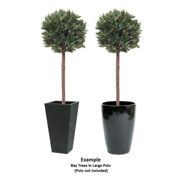 Artificial Bay Trees 91cm/3ft (Set of 2)