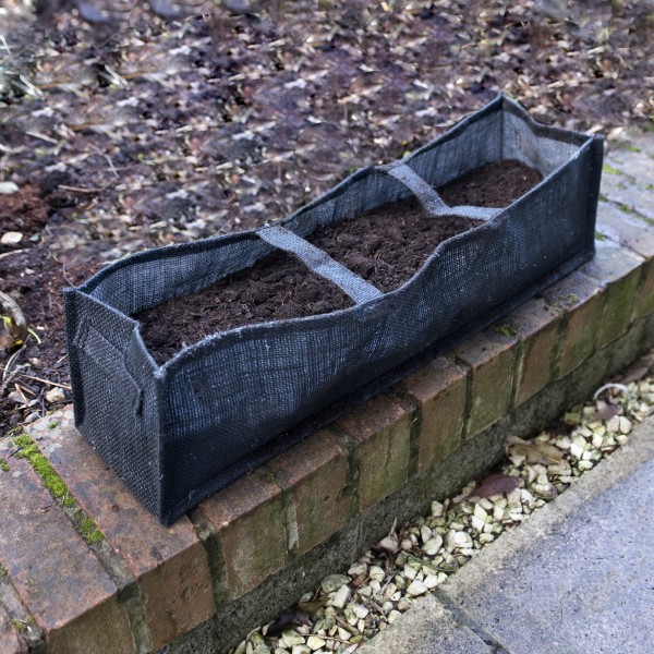 1 x Medium Multi Purpose Black Hessian Grow Bag 24in/60cm - GB1408