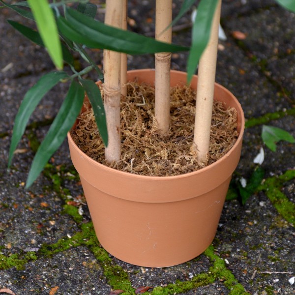 Artificial Bamboo Tree in a terracotta Pot 140cm