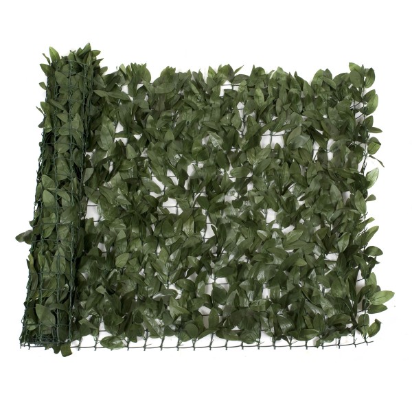 Artificial Green Hedge Fence Leaf Foliage Roll (1mx3m)