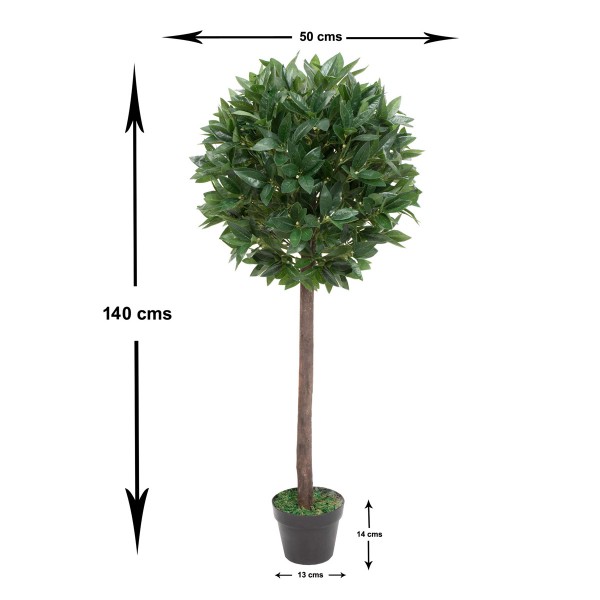 Artificial Bay Trees 140cm/4ft (Set of 2)