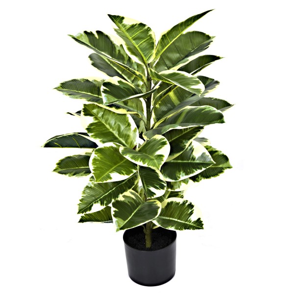 Artificial Real Touch Rubber Potted Plant 98cm/3ft