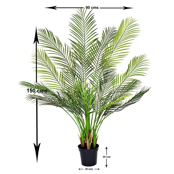 Artificial Areca Palm Tree 150cm/5ft - GB1045