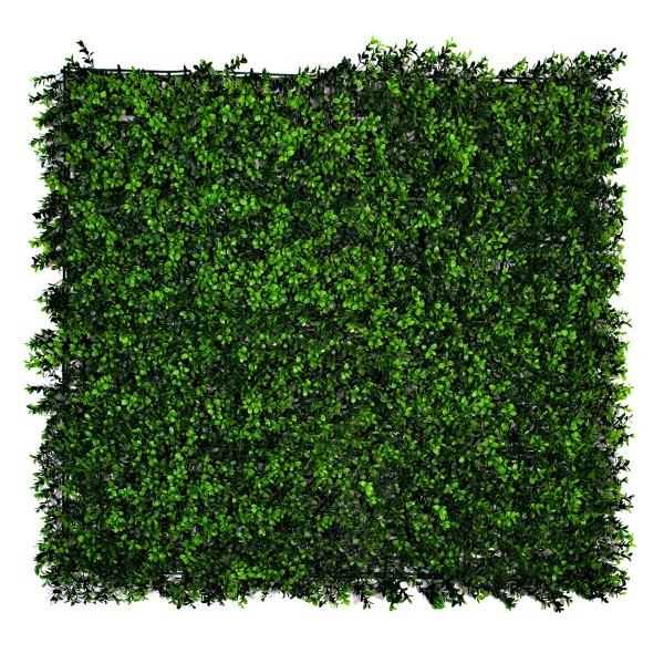 Artificial Green Wall Hedge with Small Light Leaf Foliage Pack of 4 x 50cm/20in - A1138