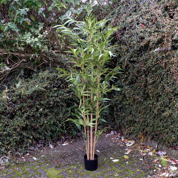 Artificial Bamboo Tree Five Stems in Pot 180cm