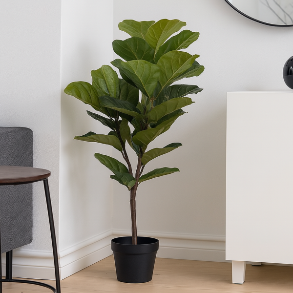 Artificial Real Touch Fiddleleaf Tree 3ft/93cm -A1367