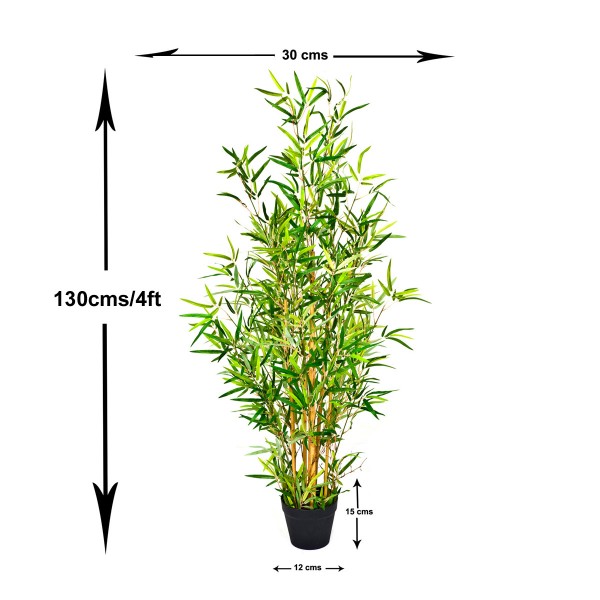 Artificial Bamboo Tree in Pot 130cm/4ft - GB1127