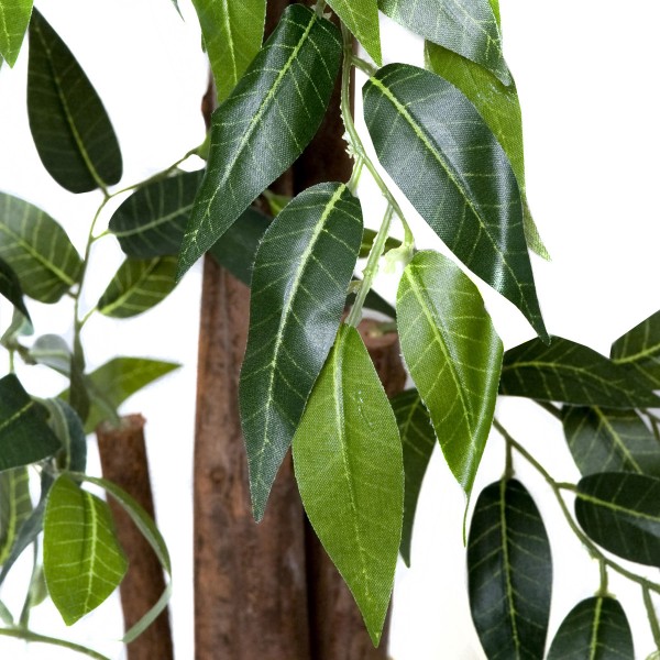 Artificial Ficus Weeping Fig Tree Potted Plant 140cm/4ft