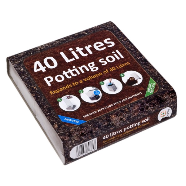 Organic All Purpose Potting Compost Expands to 40Ltr 