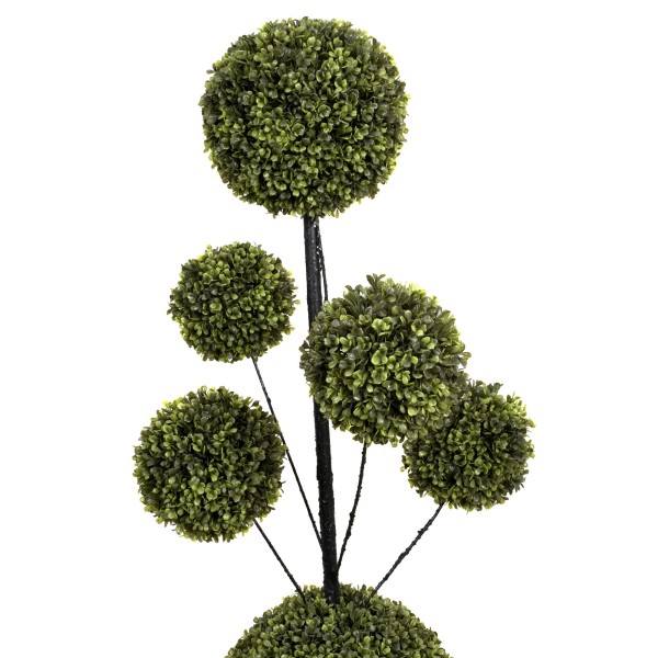 Artificial Six Sphere Boxwood Topiary Tree 4ft/120cm - GB1417