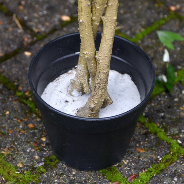 Artificial Variegated Ficus Tree Potted Plant 100cm