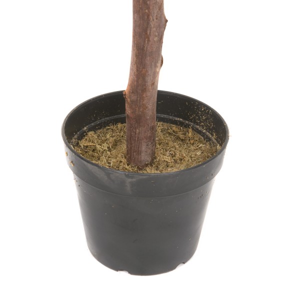 Artificial White Rose Tree 25 Flowers 90cm/3ft