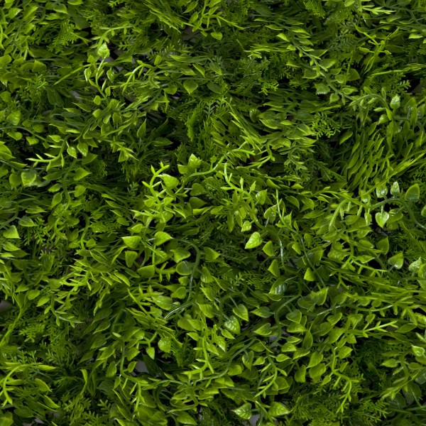 Artificial Green Wall Hedge with Small Leaf Foliage Pack of 4 x 50cm/20in - GB1135