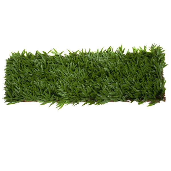 Artificial Expanding Green Wall Willow Trellis Fence with Bamboo Leaf Foliage (1m x 2m) - GB1149