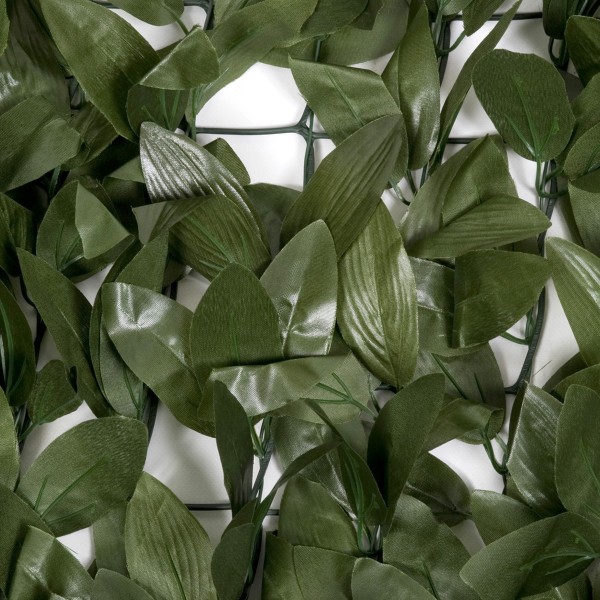 Artificial Green Hedge Fence Leaf Foliage Roll (1mx3m)