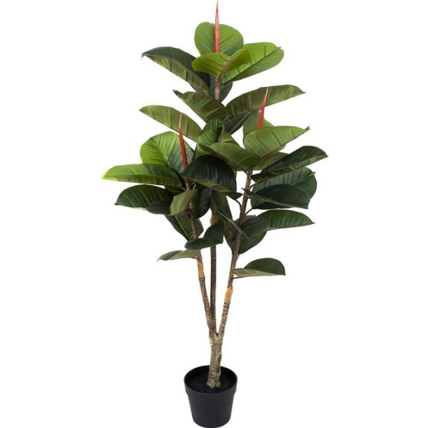 Artificial Real Touch Rubber Tree 4ft/120cm - A1364