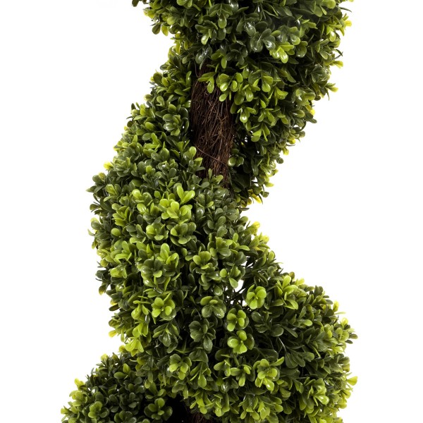  Artificial Spiral Boxwood Topiary Tree 150cm/5ft (Set of 2) - GB1180
