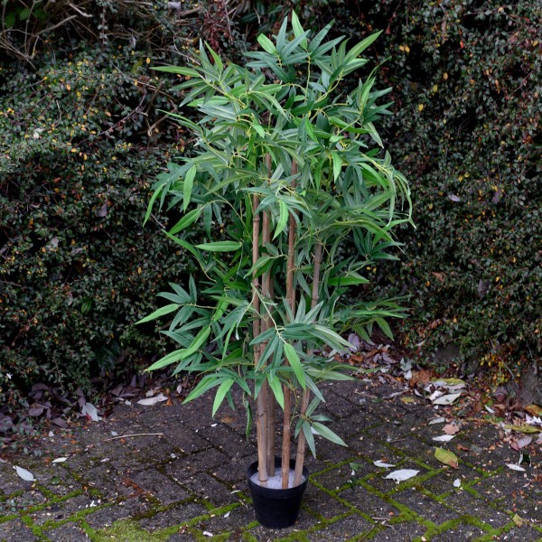Artificial Bamboo Tree Six Stems in Pot 120cm