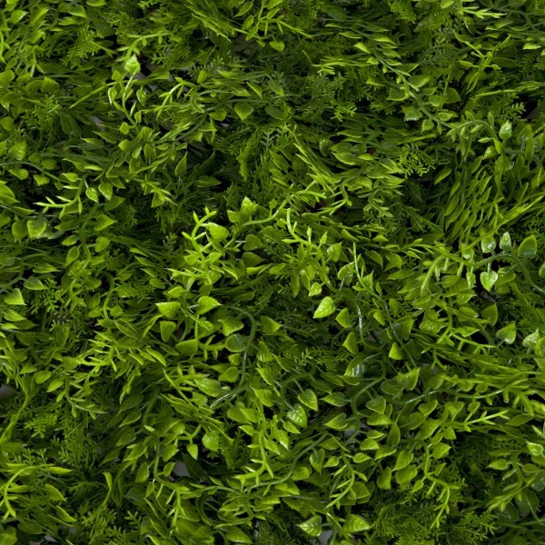 Artificial Green Wall Hedge with Small Leaf Foliage Pack of 4 x 50cm/20in - A1135