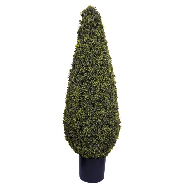 Artificial Waterdrop Shape Boxwood Topiary Tree 4ft/120cm 
