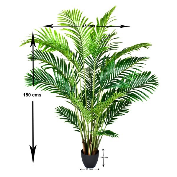 Artificial Real Touch Areca Phoenix Palm Tree 150cm/5ft - GB1125